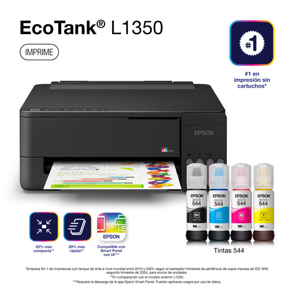 IMPRESORA EPSON ECOTANK L1350 WIFI