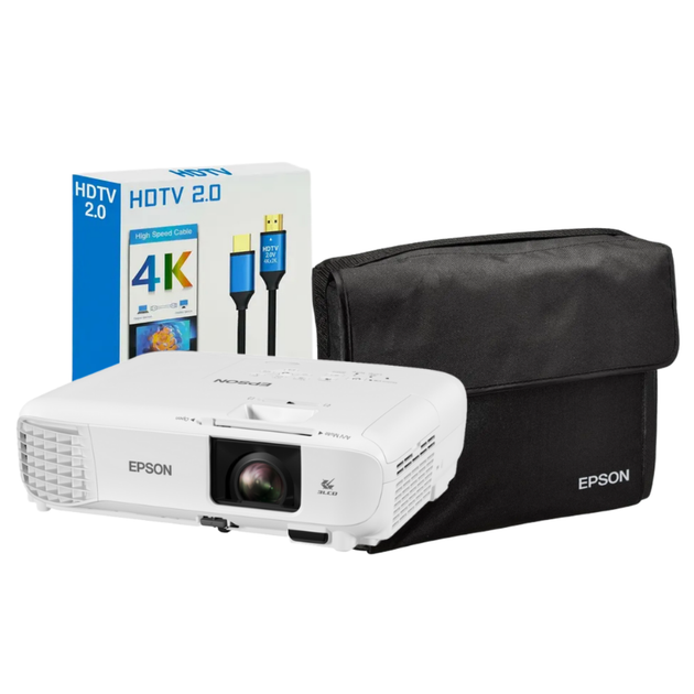 Pack proyector Epson + bolso de transporte + cable HDMI